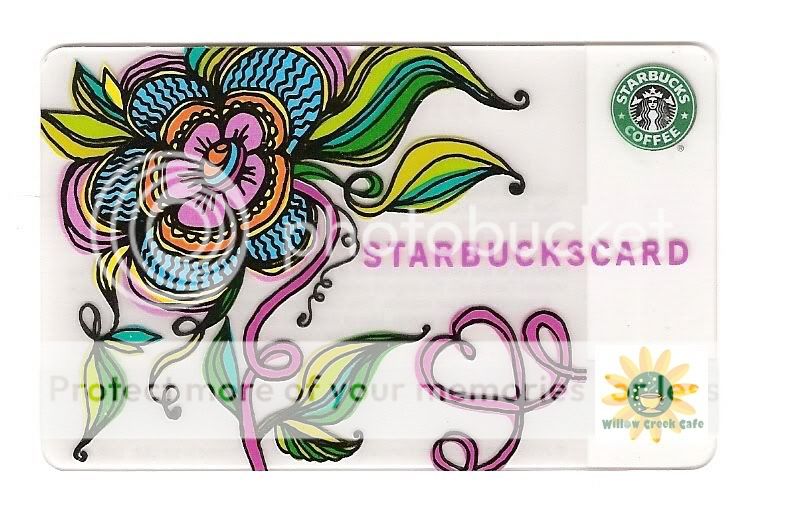 Starbucks Gift Card   Passion Flower   Collectible  