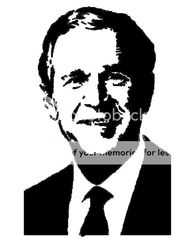 president-bush-stencil.jpg Photo by Twiggy-Ramriez | Photobucket